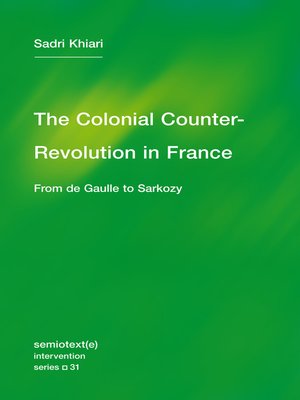 cover image of The Colonial Counter-Revolution